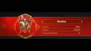 Conqueror's Blade Montage Rank #6 | Last moments of the season 13 | Khublai | 4K HD