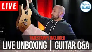 Распаковка гитары | Tone Master или Blues Cube? | Отличные и недорогие эффекты | Вопросы и ответы в прямом эфире
