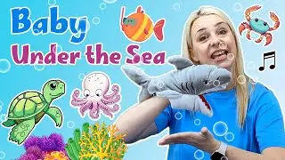 Baby Sea Learning Adventure with Ms. Irina | Speech, Language, Colors, Action Words & Songs 🐠