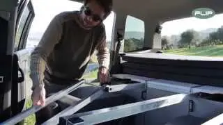 Campingbox FLIP - transform your car into camper - PKW als Reisemobil