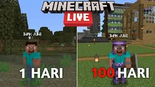 100 hari minecraft survival #1