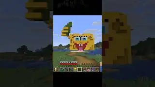 New farm hardcore Minecraft Sponge bob perfect start building having fun #gaming #solo
