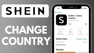 HOW TO CHANGE THE COUNTRY ON SHEIN APP 2025 | CHANGE LOCATION ON SHEIN ACCOUNT