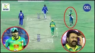 Rajeev Pillai Can't Control His Anger On His Partner After His Silly Run out