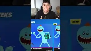 novas skins rick morty - fort ite #shorts