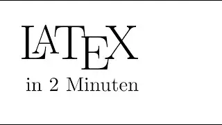 Mathematische Formeln in eigener Zeile in LaTeX (Alternative) #0038