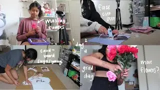 making my army bestie's graduation items! (day 121)