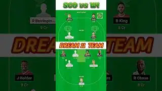 SCO vs WI Dream11 Team|SCO vs WI Dream11 WC Qualifiers|SCO vs WI Dream11 Team Today Match Prediction