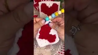 Posavasos a crochet ❤️para San Valentin 😉