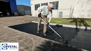 How to Paint a Driveway | Crystal Paints Paving Paint Application Guide