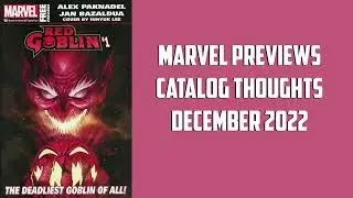 Marvel Previews -- December 2022