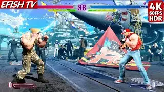 Guile vs Terry (Hardest AI) - Street Fighter 6