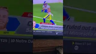 LA Rams WR Cooper Kupp Out (hamstring) vs Seahawks #NFL #shorts