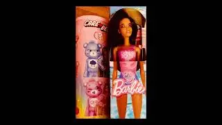 Reveal #art review carebares Barbie doll and Accessories