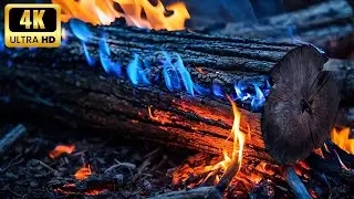 🔥 Watch This Fireplace and Melt Your Stress with Tranquil Fire Glow Rustling Flames for Warmth #936V