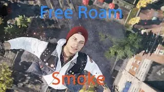 inFAMOUS Second Son Good Karma Free Roam Gameplay (No HUD - Only Smoke)