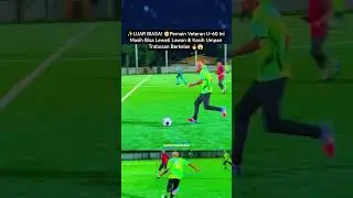 👉 Pengalaman Bicara! 👴 Pemain Veteran Ini Lewati Lawan & Umpan Terobosannya Berkelas 🔥👀