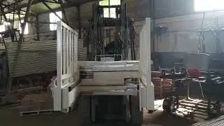 Brick clamp for forklift, brick holding machine, brick loading machine, palletizer, brick holdin