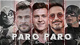 Nej Paro - Marvel Boys Edit | Marvel Edit | Avengers Status | Paro Song Status