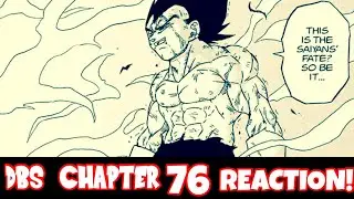 That came out of nowhere.. - Dragon Ball Super chapter 76 Live Reaction!