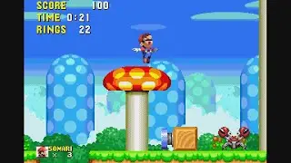 Mega Drive Gamplay #53 - Somari the Adventurer by Lone Devil [Mega Everdrive Pro] [Mega SG]