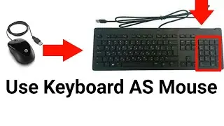 How To Operate Computer Without Mouse | Use Your Keyboard As a Mouse