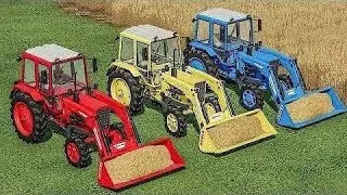 Work with Colors - FRONT LOADER withURSUS Mini Tractors - Farming Simulator 22