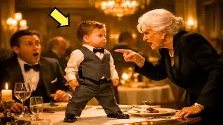 LA MÈRE DU RICHE HUMILIE LA SERVEUSE… ALORS LE FILS MONTE SUR LA TABLE ET FAIT L'IMPENSABLE