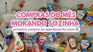 PRIMEIRA COMPRA DO MÊS NO APARTAMENTO NOVO| Primeira compra de 2026 🛒🏠✨