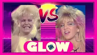 GLOW Wrestling Tiffany Mellon vs Hollywood