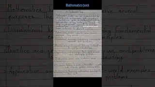 Mathematics book essay in english language full writing video available on channel visit now fast