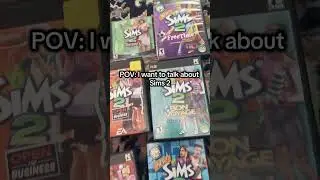 I found my old Sims 2 games today!#gamer #gamergirl #thesims #pcgaming #vintage