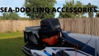 SEA-DOO LINQ ACCESSORIES WALKTHROUGH | 2021 SEA-DOO FISH PRO