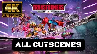 TRANSFORMERS: Galactic Trials All Cutscenes Cinematics 4K (Game Movie)