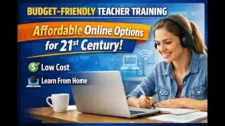 Become a Teacher Without High Fees | Budget-Friendly Online Training