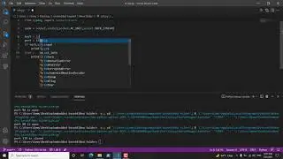 Python hacking scan open port | فحص البورتات المفتوحه