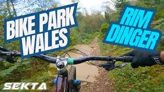 BIKE PARK WALES MTB💥Rim Dinger (Red tech trail BPW)