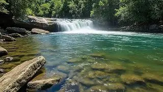Flowing Water Meditation | River Sounds for Peaceful Sleep and Mind Reset
