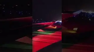 Taxiing and take off from Denver, CO #aviation