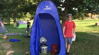 Stansport Privacy Shelter for Camping Bathroom