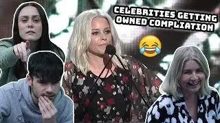 BRITISH FAMILY REACTS | Celebrities Getting Owned Compilation!
