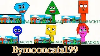 My SPRUNKI OC Diamond vs triangle vs circle vs rectangle vs square vs oval by