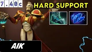 Aik Ringmaster Hard Support - Dota 2 Patch 7.40c Pro Player Gameplay