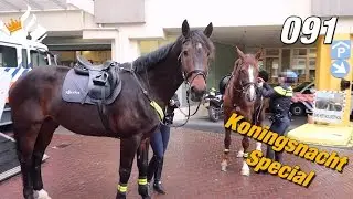 Politie Koningsnacht Utrecht. Politievlogger Jan-WIllem.