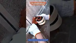 Dual Tape Precision Tool Clean Finish No Mess.