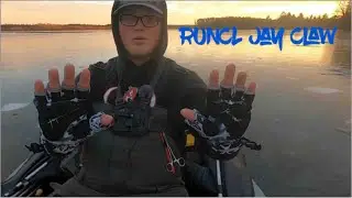 RUNCL JAY CLAW Ice Fishing Gloves REVIEW!