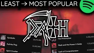 Every DEATH Song LEAST TO MOST PLAYED [2023]