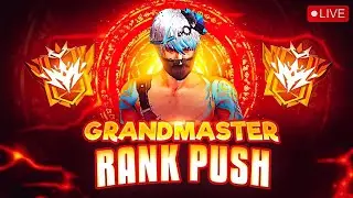 solo rank push gameplay of Grandmaster 🥵intense lobby🥶 #freefire #solopush #ninja #freefiremax
