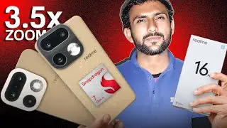 Realme 16 Pro+ Unboxing & First Look ⚡ SD 7 Gen 4, 200MP & 3.5x Tele @ ₹35,999*!