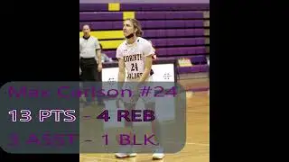 Max Carlson #24 C/O 2024 - 13 PTS / 4 REB / 3 AST / 1 BLK - Season 2022/2023